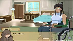 korra's tits in four element trainer book 5 slav part 13