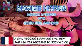 Ever tried bi-curious fun with French pegging and double penetration?