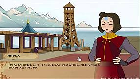 korra's tits in four element trainer book 5 slav part 13