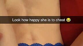 Real Snapchat Fuck! Cheating Cumslut Begs for Creampie - Richelle Rose!