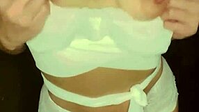 hot latina teen secretly records herself craving hard dick at home