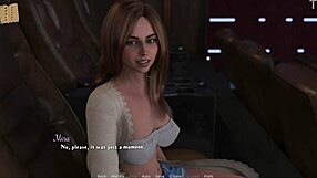 A visual novel with sex scenes and anime-style artwork