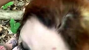 We Got Caught in Forest Begging for Huge Cock