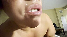 Porn star rapper Shaundam shoves his fat cock in my throat 😍 sloppy deepthroat action