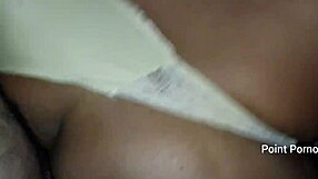 Friend's wife left alone, I ate her pussy and came inside.