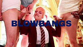 Hot british brunette chats with a lucky fan