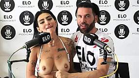 mica dellorto enters the spicy casting room with her tattoo