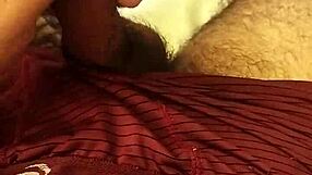 Skinny Brazilian Amateur Jerks Huge Monster Cock to Orgasm