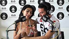 mica dellorto enters the spicy casting room with her tattoo