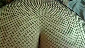 Fat teacher's wet pussy squirts while bouncing on a dildo