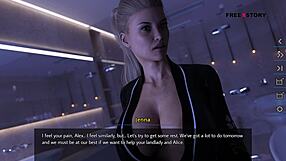 yo, watch jenna work alex with a handjob and foodjob before banging