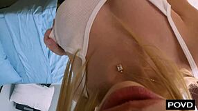 Anya Helps Kyle With Cock Pressure Using Her Tight Pussy