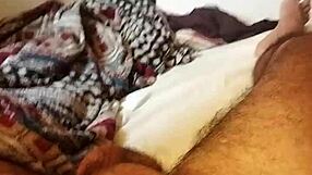 Skinny Brazilian Amateur Jerks Huge Monster Cock to Orgasm