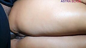 Fucked Hard Until Motionless. Wet Ebony Mature Takes It Bent Over in Rough Action.