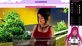 vtuber lewdneko playing harem hotel intensely