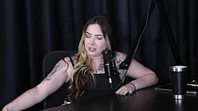 Morena charlottye discusses live demands. She strips and joins orgy on sheer red.