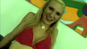 Blonde teen sucks Skylar Banx cock