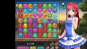 Uncensored huniepop sex scenes compilation with cute girls