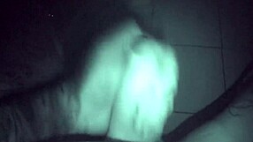 Watch this tattooed guy stroke his cock late at night!