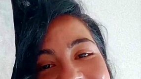 The Hot Latina Is Masturbating In This Video