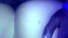 She boldly takes big black monster cock up her ass in intense anal fucking