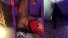 Asian SLUT in beautiful lingerie SCREAMS from a BIG COCK like a hungry