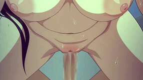 Naughty Rio's Punishment Unfolds with Big Tits MILF Riding Hard in Blue Archive Hentai