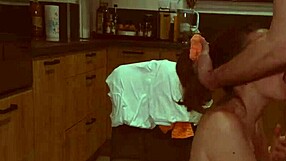 He Pounds Me on the Kitchen Countertop.