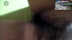 I felt so horny showing my hairy pussy on video call for my compadre to masturbate.