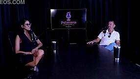 Andressa Urach Exposed at Wild Party with Sheer Red Domination