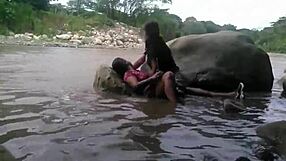 Outdoor lesbian action with friends adds extra pleasure