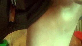 sexyjayla254 the african crossdresser strokes big black dick. homemade solo masturbation with cum.