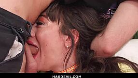 Submissive Sasha Pearl Gets Rough Sloppy Fucking