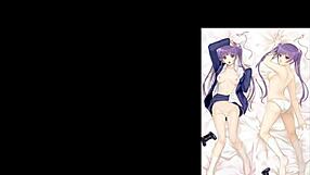 Aoba suzukaze in hentai blowjob and cumshot compilation