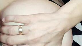 40-year-old amateur milf couple fucks in pov home video