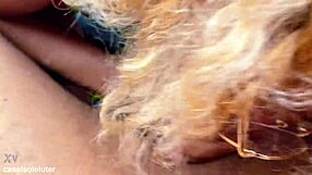 Fudendo Bem Gostoso a Loira na Prainha Branca com Paixão Latina Intensa