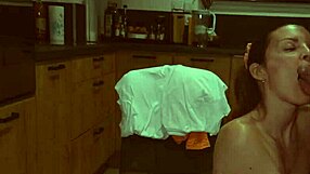 He Pounds Me on the Kitchen Countertop.