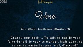 Big women eating men up in French audio porn