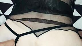 40-year-old amateur milf couple fucks in pov home video