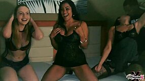 Savage Sex Group Session with Busty Maxine X