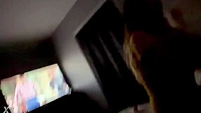 Teen Step Sister Rides Cock in Homemade Taboo Scene