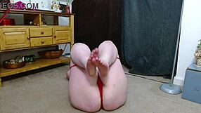 i love stretching in sexy lingerie