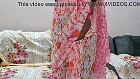 Indian Bhabhi SHOWING her NATURAL TITS on WEBCAM, and it GOT LEAKED