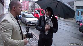 A Young Teeny Is Approached On The Street And Offered Cash For Sex. She Agrees To Hardcore Fucking