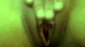 Skinny slutty girl gets her pussy worked hard in wild solo action.