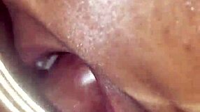 Black bull dominates black beauty with deepthroat skills