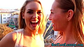 Real lesbians finger cunt passionately