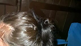 public fuck with bent over pussy sucking 😏