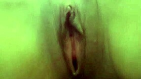 Skinny slutty girl gets her pussy worked hard in wild solo action.