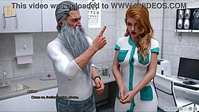 lust academy 227 with fat curvy character in cute outfit